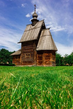 Rusya, Suzdal. Ahşap Ev ve Köylü Hayatı Müzesi.