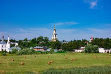 Rusya 'nın altın halkası Suzdal' ı görmek. Tarihi mimari ve yapı elementleri. Turizm.
