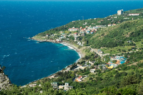 Schwarzes Meer auf der Krim. — Stockfoto