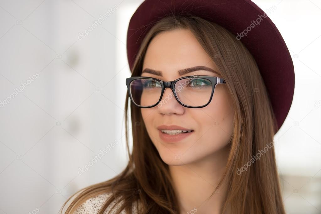 Pretty Woman in glasses Stock Photo by ©antgor90 107872970