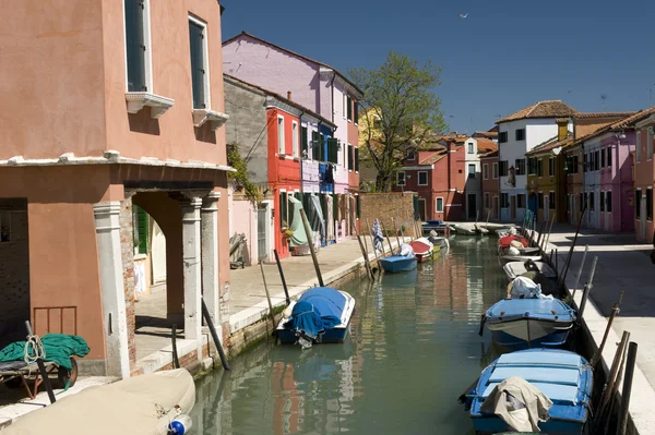 Burano eiland — Stockfoto