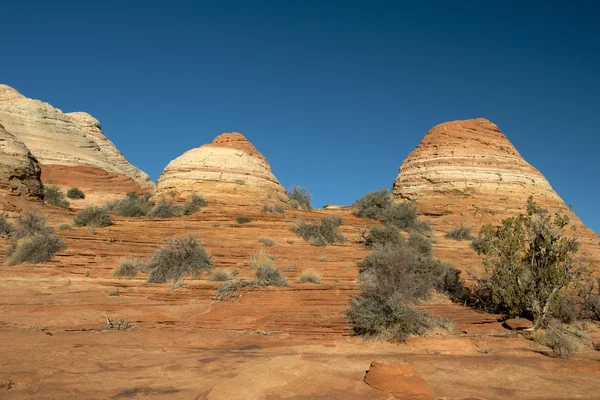 Kojoten-Butte, Zinnoberrot-Klippe, arizona — Stockfoto