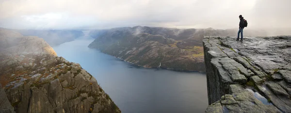 Preikestolen 挪威 — 图库照片