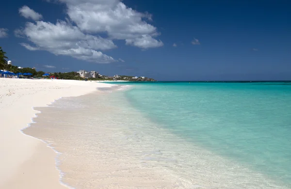 Ondiepte baai strand — Stockfoto