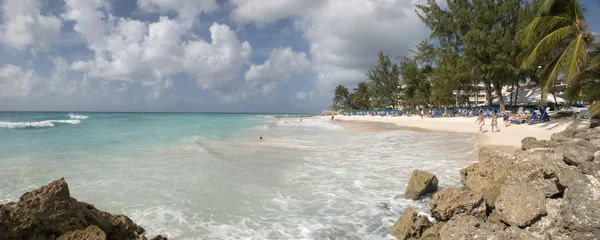 Plaj barbados Adası, Karayipler — Stok fotoğraf