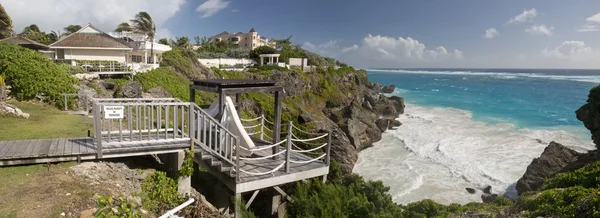 Strand van barbados eiland, Caribisch gebied — Stockfoto