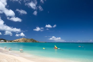 büyük harf beach, st martin, Karayipler