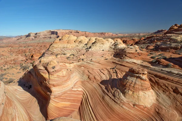 A Paria Canyon, falésias vermelhão, Arizona — Fotografia de Stock