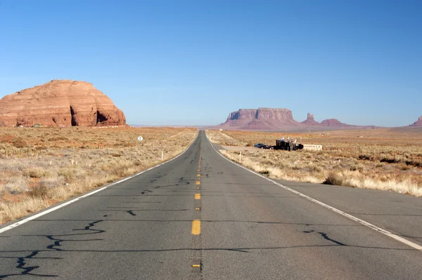 Monument Valley, Parco tribale Navajo, Stati Uniti d'America — Foto Stock