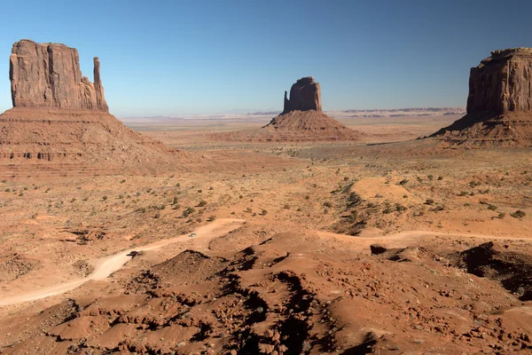 Monument Valley, Parco tribale Navajo, Stati Uniti d'America — Foto Stock