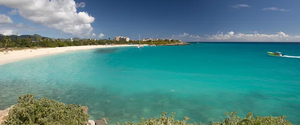 Grand Case plaży w St Martin na Karaibach — Zdjęcie stockowe