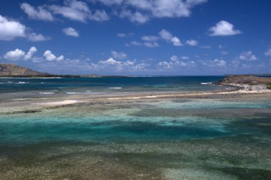 Coast of Saint Martin, Caribbean