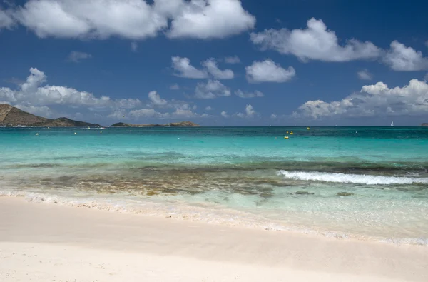 Playa de Orient Bay en St. Martin en el Caribe — Foto de Stock