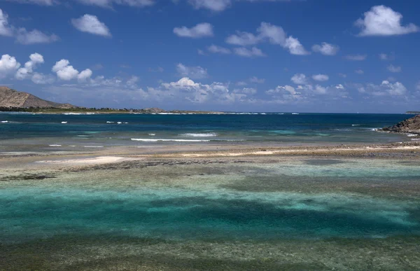 Coast of Saint Martin, Caribbean — Stock fotografie