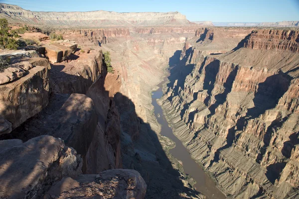 Toroweap hagyta figyelmen kívül, belül a Grand Canyon nemzeti Pa Nézőpont — Stock Fotó