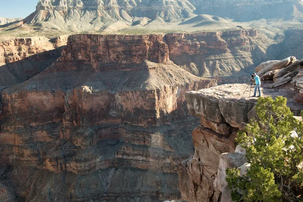 Toroweap Visão geral, ponto de vista dentro do Grand Canyon National Pa — Fotografia de Stock