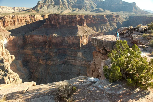 Toroweap Visão geral, ponto de vista dentro do Grand Canyon National Pa — Fotografia de Stock