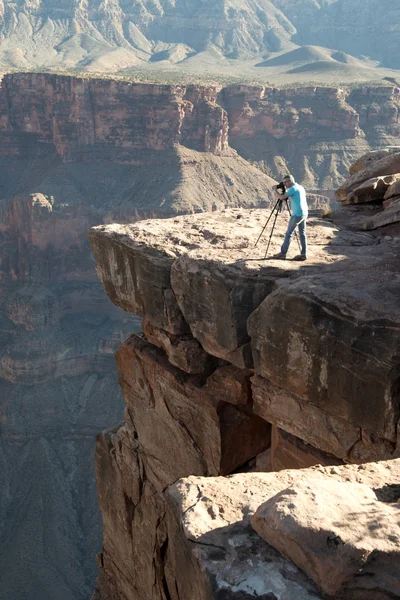 Toroweap Visão geral, ponto de vista dentro do Grand Canyon National Pa — Fotografia de Stock