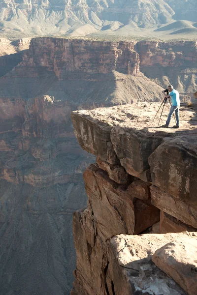 Toroweap Visão geral, ponto de vista dentro do Grand Canyon National Pa — Fotografia de Stock