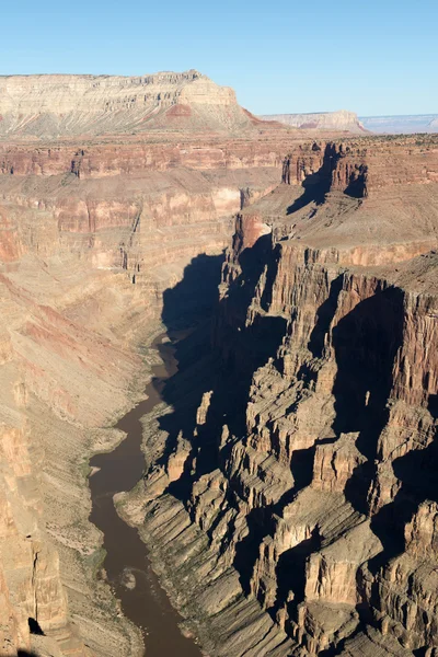 Toroweap Visão geral, ponto de vista dentro do Grand Canyon National Pa — Fotografia de Stock