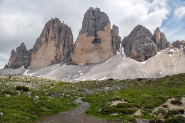 The three peaks of Lavaredo clipart