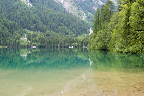 Anterselva Lake, Dolomites — Stock fotografie