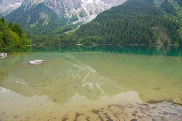 Antholzersee, Dolomiten — Stockfoto