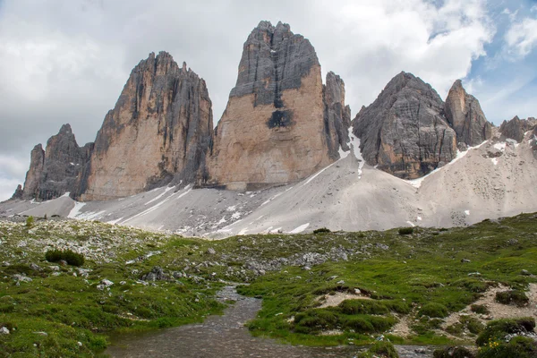 Los tres picos de Lavaredo — Foto de Stock