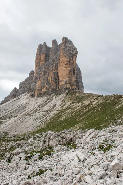 De drie toppen van Lavaredo — Stockfoto