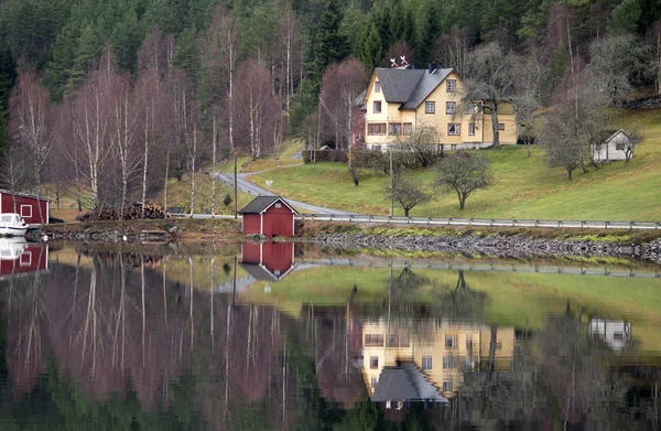 Norvegian fjord — Stock Photo, Image