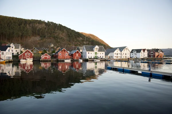 Норвезька фіорд — стокове фото
