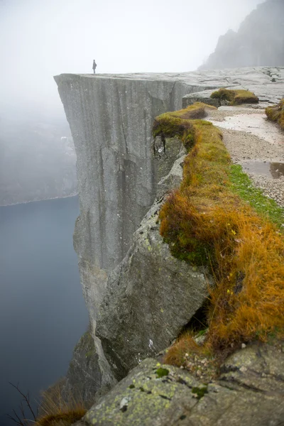 Preikestolen, Müezzin Kayası — Stok fotoğraf