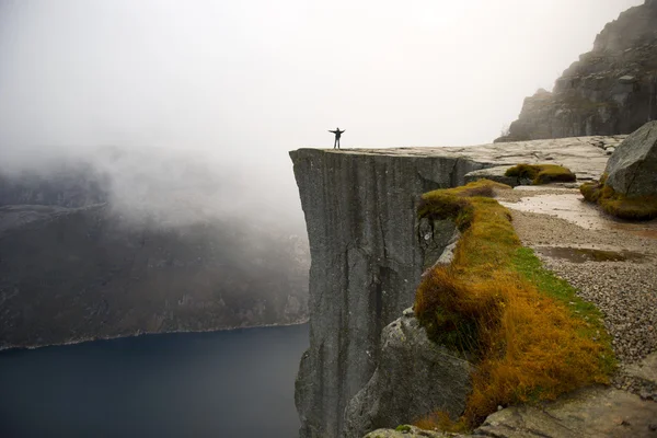 Preikestolen, Pulpit Rock — Fotografia de Stock