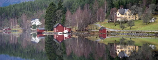 Norvég fjord — Stock Fotó