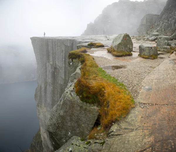 Preikestolen, la roca del púlpito — Foto de Stock