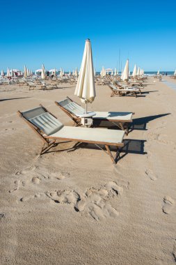 Rimini beach, 15-kilometer-long sandy beach