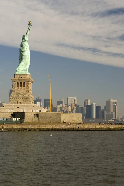 A Estátua da Liberdade de Nova Iorque — Fotografia de Stock