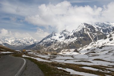 Gavia Pass, Dolomites, Alpler, İtalya