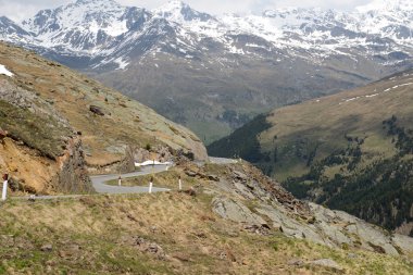 Gavia Pass, Dolomites, Alpler, İtalya