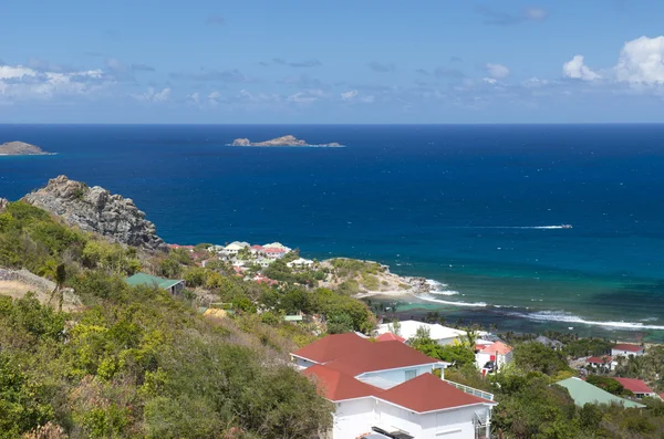 St. Barth Island, francouzský západ Indies, Karibské moře — Stock fotografie