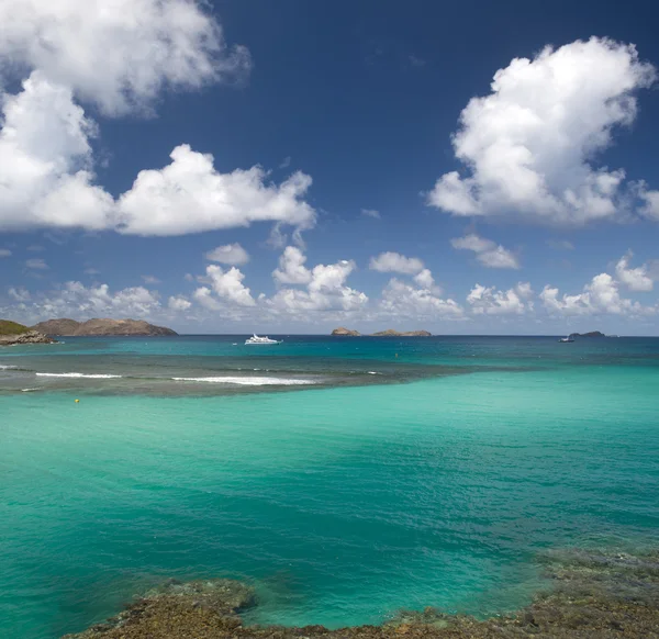 St. Barth Island, Índias Ocidentais Francesas, Mar das Caraíbas — Fotografia de Stock