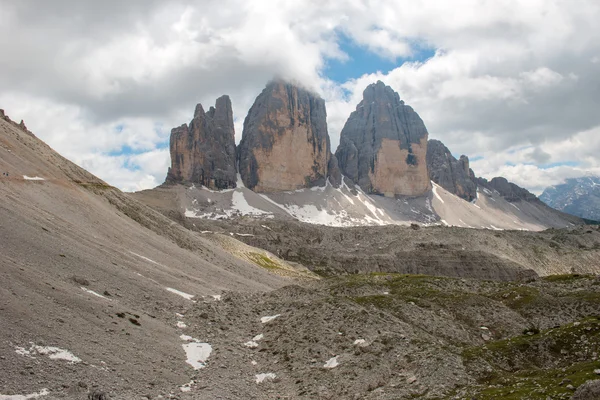 Drei Gipfel des Lavaredo — Stockfoto