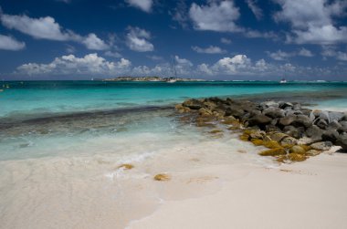 Saint Martin, Caribbean sea clipart