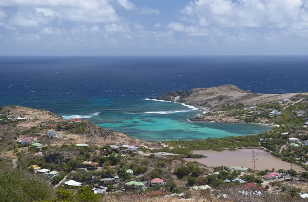 St. Barth Island, Caribische zee — Stockfoto