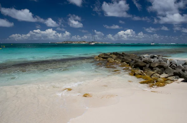 Saint Martin, Caribische zee — Stockfoto
