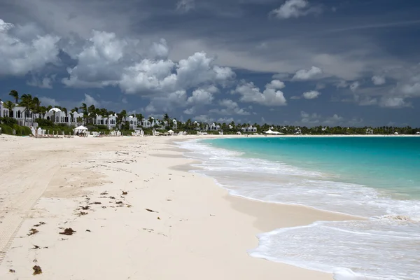 Ilha de Anguilla, ilha do Caribe inglês — Fotografia de Stock