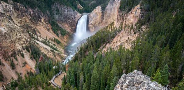 Gran Cañón de Yellowstone, Wyoming — Foto de Stock