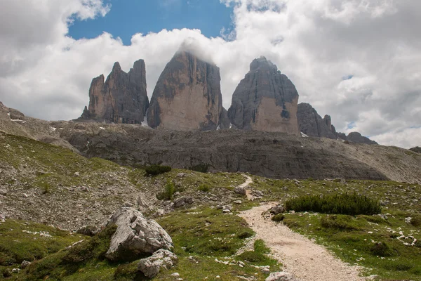 Drie toppen van Lavaredo — Stockfoto