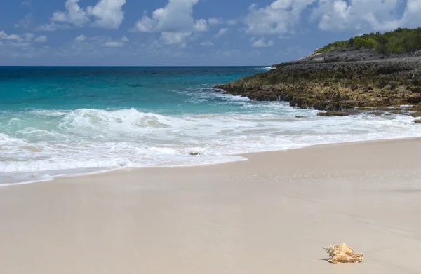 Anguilla Island, svenska karibisk ö — Stockfoto