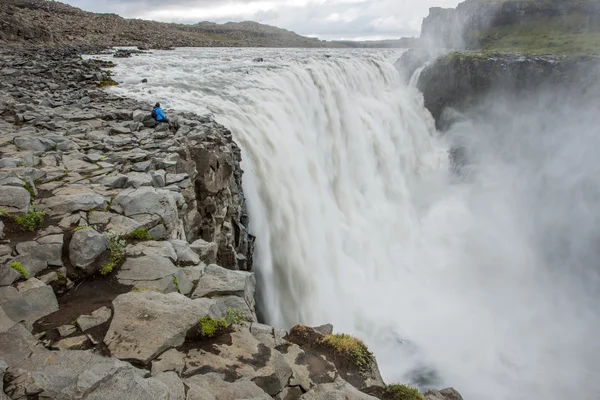 Dettifoss vízesés, Izland — Stock Fotó